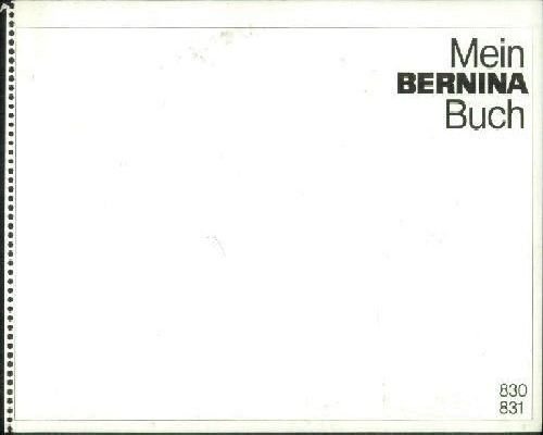 Bernina 830 831 German
