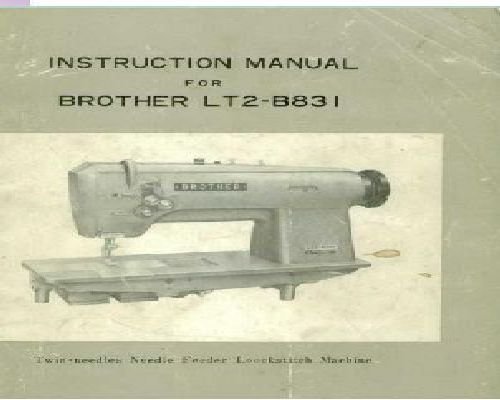 Brother LT2-B831 Instruction Manual