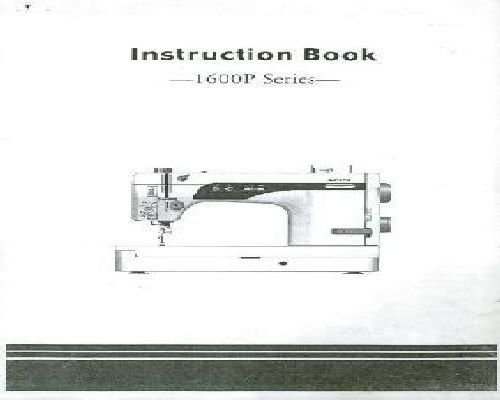 Janome 1600P Series