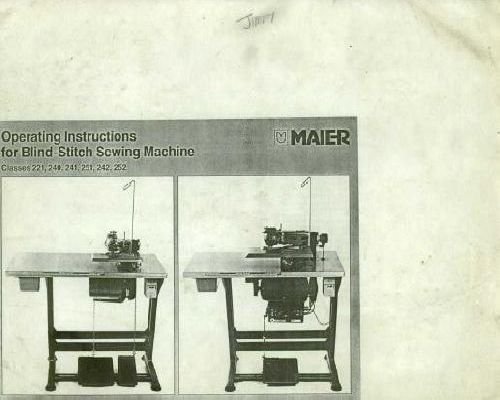 MAIER Blind Stitch