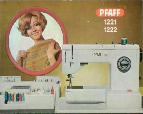 Pfaff 1221 1222 German