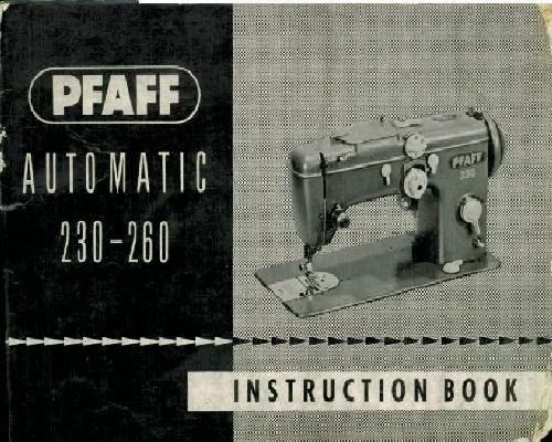 Pfaff 230-260