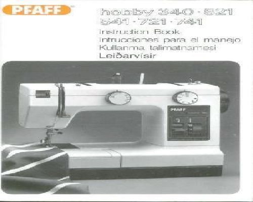 Pfaff Hobby 340 521 541 721 741