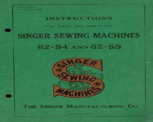 Singer 62-54 62-55