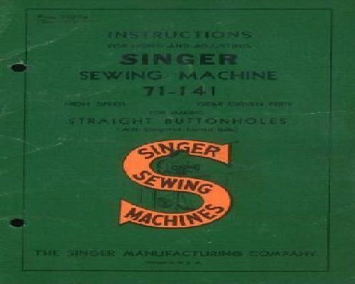 Singer 71-141