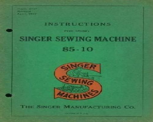 Singer 85-10