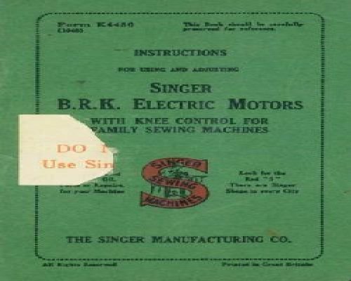 sewing machine