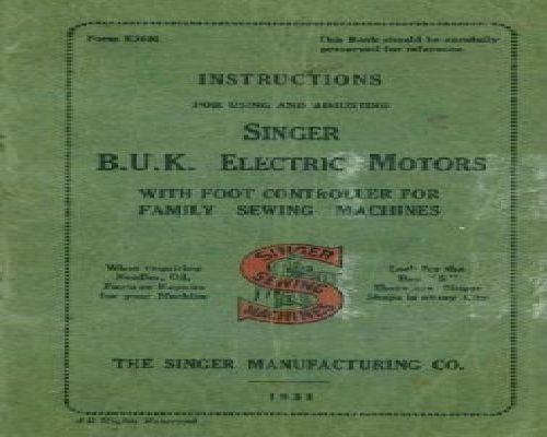 sewing machine
