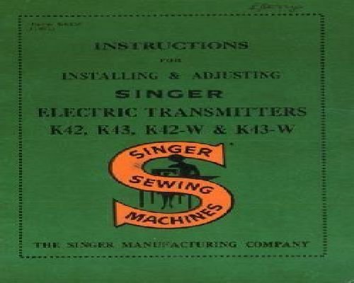 Singer Electric Transmitters