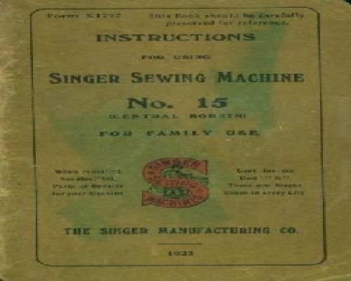 Singer No 15