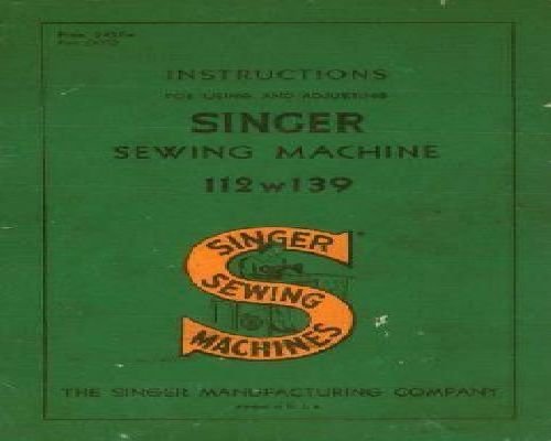 Singer 112w139