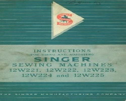 Singer 12w221