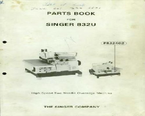 Singer 832U Parts
