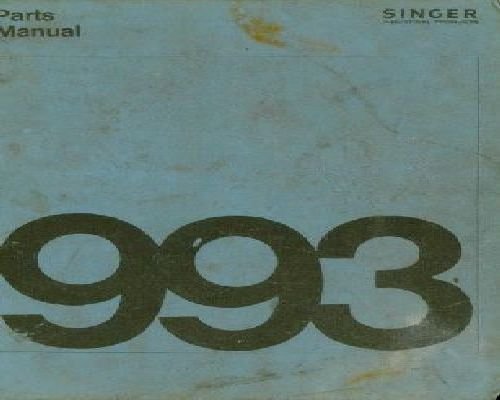 Singer 993 Industrial Sewing Machine