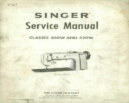 Singer 300W 320W Service Manual