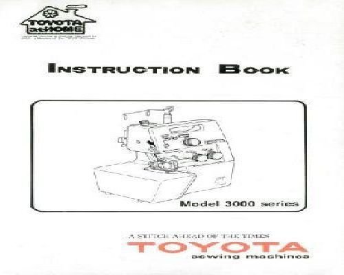 Toyota 3000 Series Overlocker