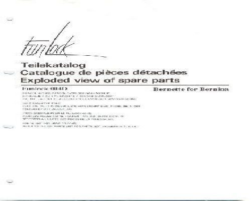 Bernette Overlocker 004D Sewing Machine