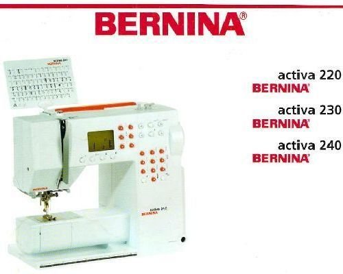 Bernina Activa 220 230 240