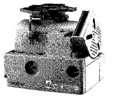 Brother MD-601 MD-611 AC Servomotor Instruction Manual