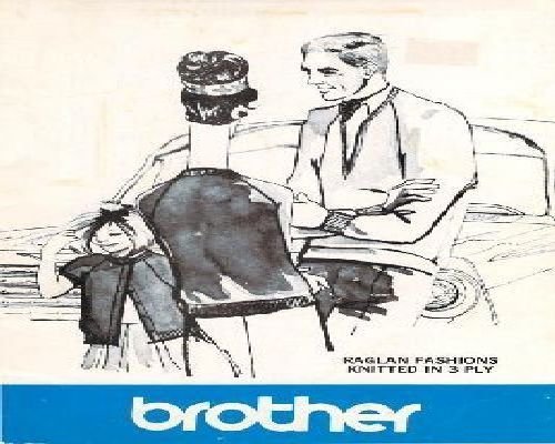 Brother Raglan Fashions Knitted 3 Ply Manual
