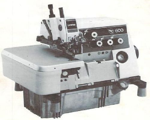 BROTHER EF4-B651 Ultra High Speed Twin-Needle Industrial Overlock Sewing Machine