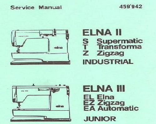 Elna Service Manual 11-111