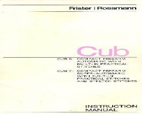 Frister + Rossmann Cub 6 & 7