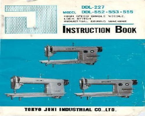 Juki DDL-227 DDL-552 553 555 Industrial Sewing Machine