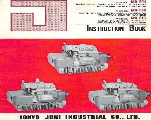 Juki MO-804 series