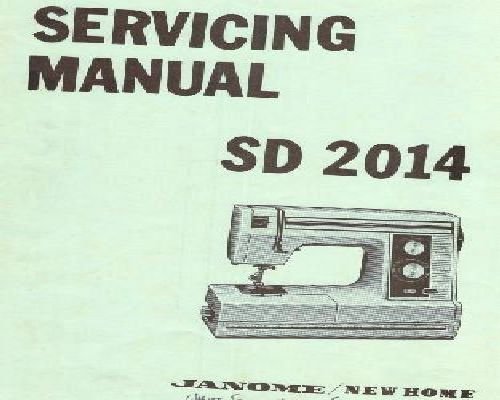 New Home Janome SD 2014 Sewing Machine