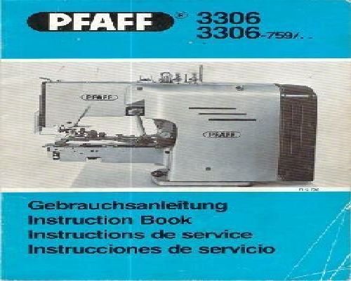 Pfaff 3306 Sewing Machine