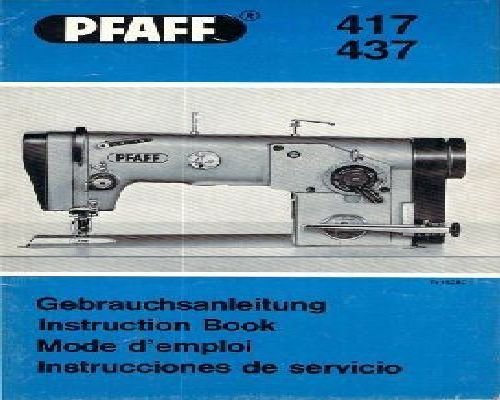 Pfaff 417 437 Industrial Sewing Machine