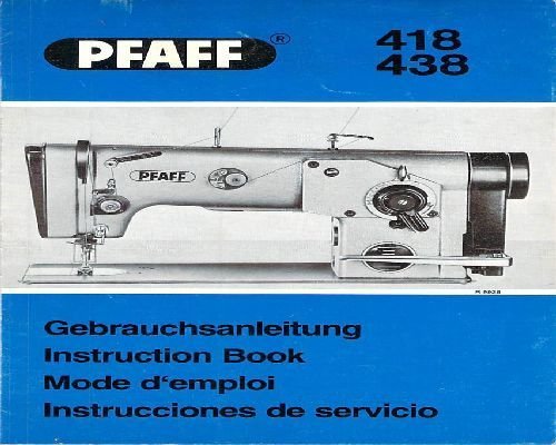 Pfaff 418 438 Industrial Sewing Machine