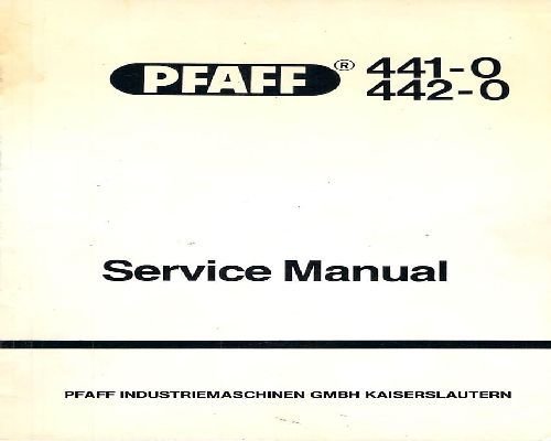 Pfaff 441-0 & 442-0 Industrial Sewing Machine