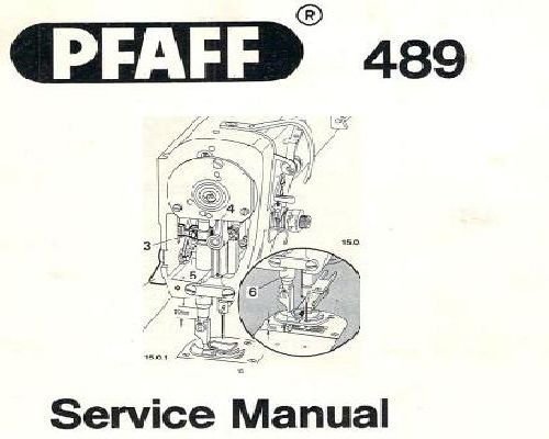 Pfaff 489 Industrial Sewing Machine