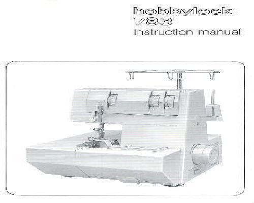 Pfaff Hobbylock 783 Overlocker