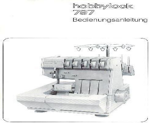 Pfaff Hobbylock 797 Overlocker