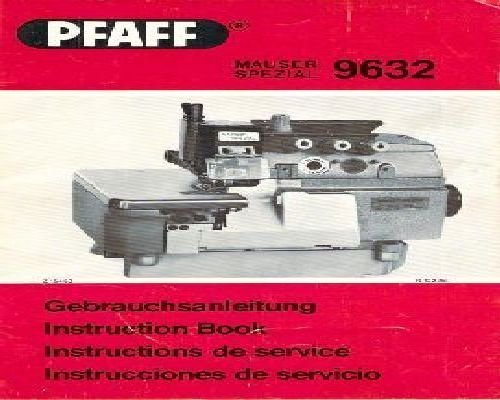 Pfaff Mauser Spezial 9632 Sewing Machine