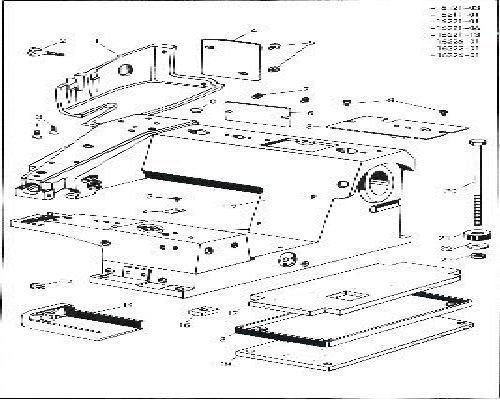PFAFF 68 Mauser Industrial Overlocker