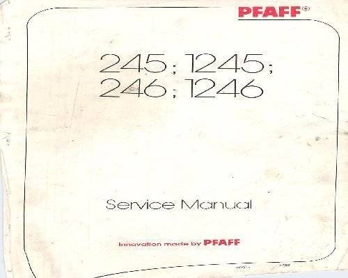 Pfaff 245 1245 246 1246 Industrial Sewing Machine