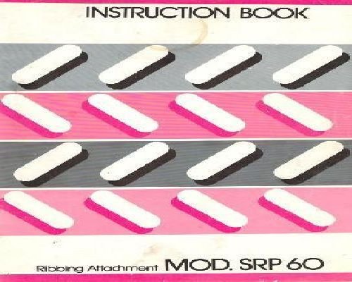 Knitmaster SRP-60 Ribber