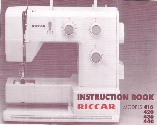 Riccar 410 420 430 & 440
