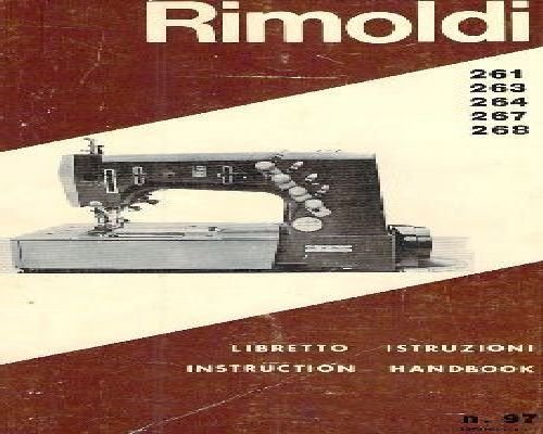 Rimoldi 261 263 264 267 & 268 Industrial Sewing Machine