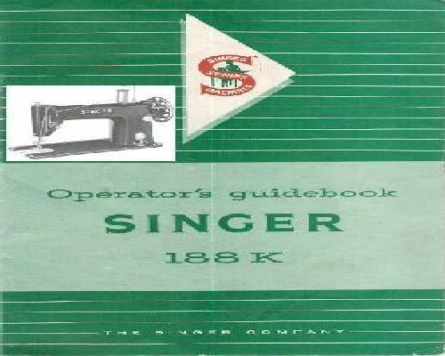 Singer 188K Industrial Sewing Machine