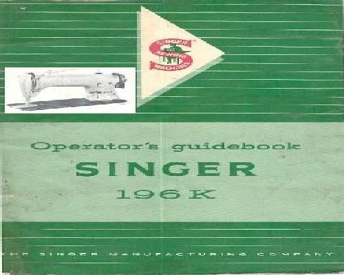 Singer 196K Industrial Sewing Machine