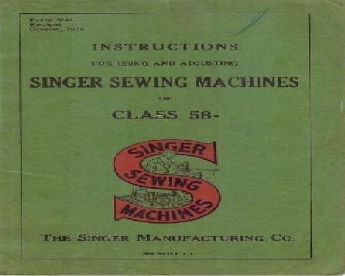 Singer Class 58