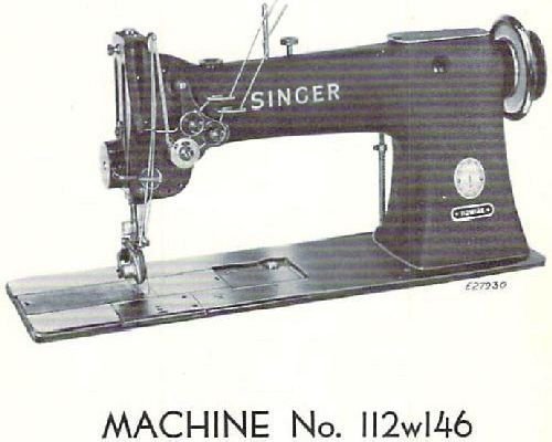 Singer 112w146 Industrial Sewing Machine
