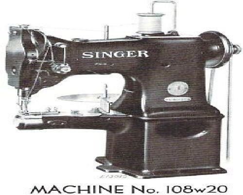 Singer 108w20 Industrial Sewing Machine