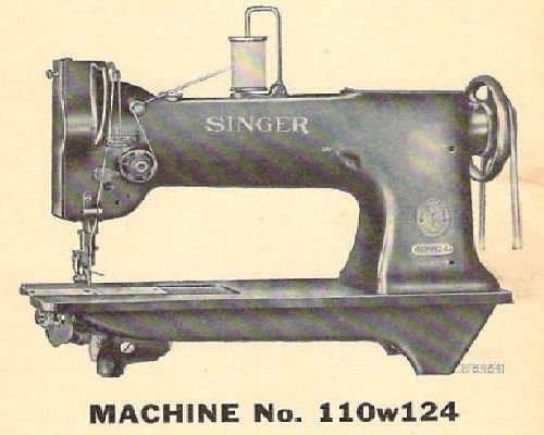 Singer 110w124 110w125 Parts