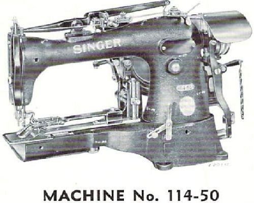 Singer 114-50 & 114-54 Industrial Sewing Machine